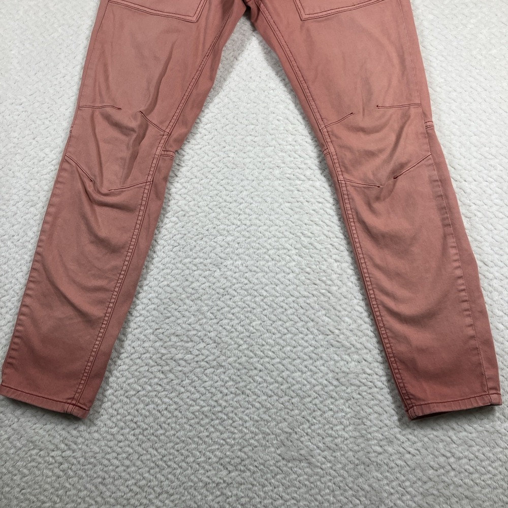 Free People Women 27 Pants Pink Straight Cargo Boho - Picture 4 of 7